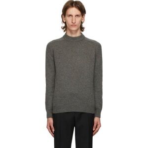 Saint Laurent Charcoal Knit Sweater